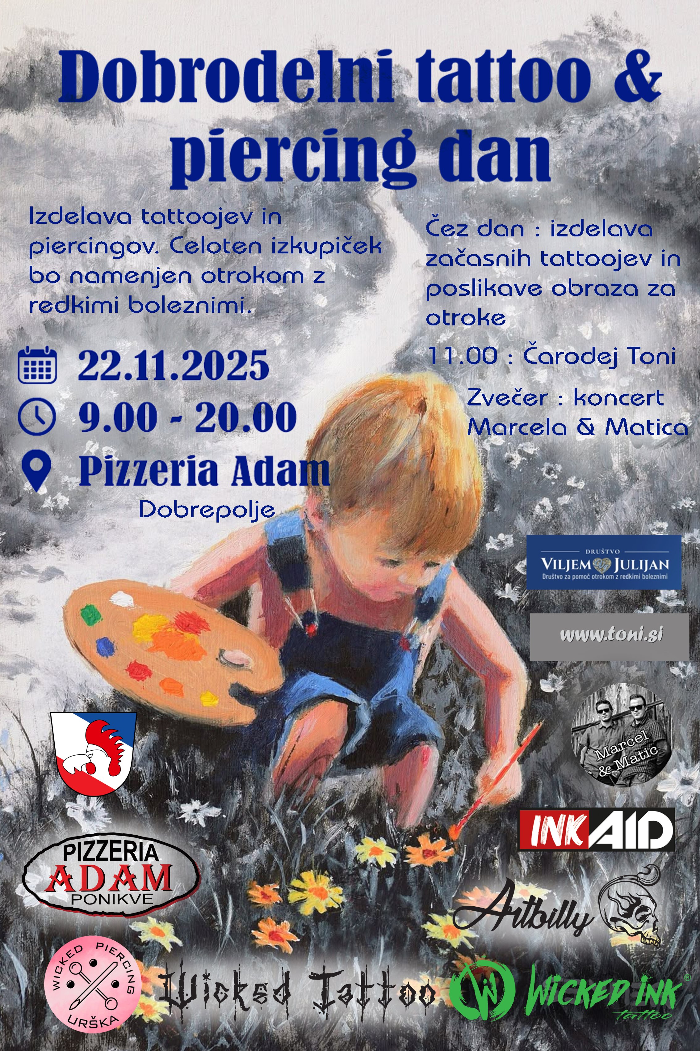 Dobrodelni dan - tatto in piercing dan